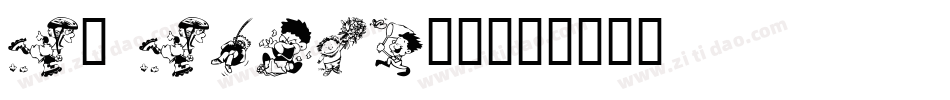 KR Kidlets字体转换